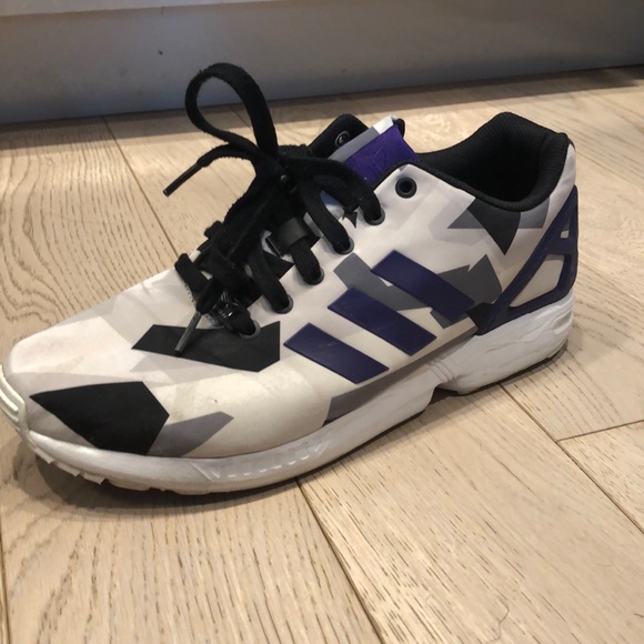 ADIDAS SNEAKERS PURPLE.WHITE COLOR - Picture 2 of 7
